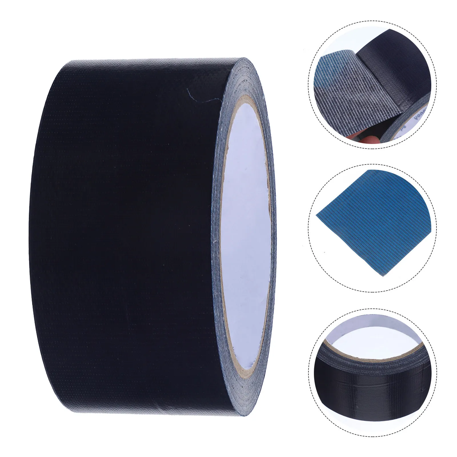 Waterproof Single-Sided Cloth Tape Dark Blue 5cmx13m High Strength Adhesive Carpet Floor DIY Stage Masking Tape for Electrical