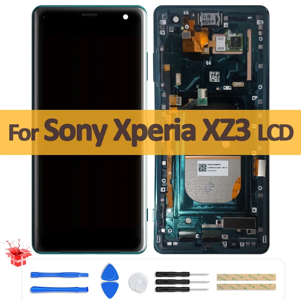 

6.0" Original LCD For Sony Xperia XZ3 LCD Display Touch Screen Digitizer Assembly For Sony XZ3 H9436 H8416 H9493 LCD Replacement