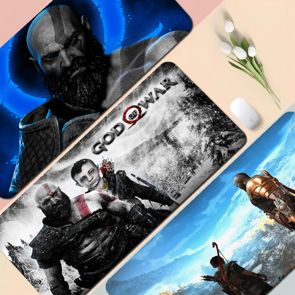 

G-God Of WarS Games Gamer Mousepad Boy Pad Natural Rubber Gaming Mousepad Desk Mat Size For Gameing World Of Tanks CS GO Zelda