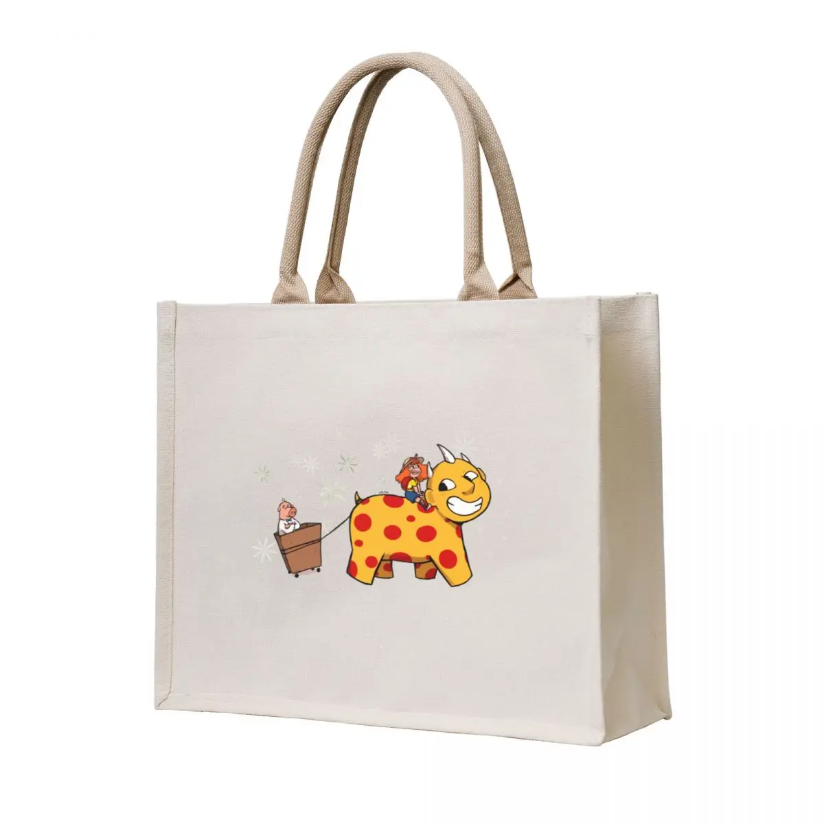 Maggie and the Beast on the go! Tote Bag eco bag folding Large bags for women university shopper bag