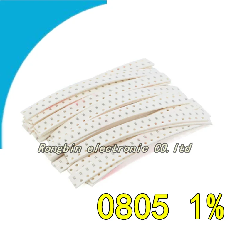 100PCS NEW 0805 SMD Resistor 1% 620R 634R 649R 665R 680R 681R 698R 715R 732R 750R 768R 787R 806R 820R 825R 845R 866R 887R 909ROH