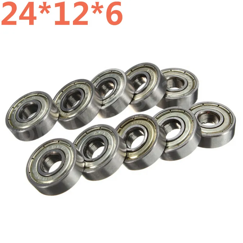 8Pcs HSP 1/5 Spare Parts Accessories 50069 Ball Bearing 24*12*6 For RC Gas Car On Road Off Road Buggy Monster Truck Baja