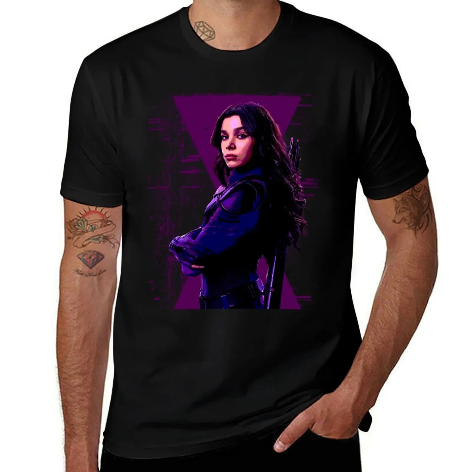 

kate bishop T-Shirt t shirts for man graphic vintage funny t shirts man essential t shirt T-shirt