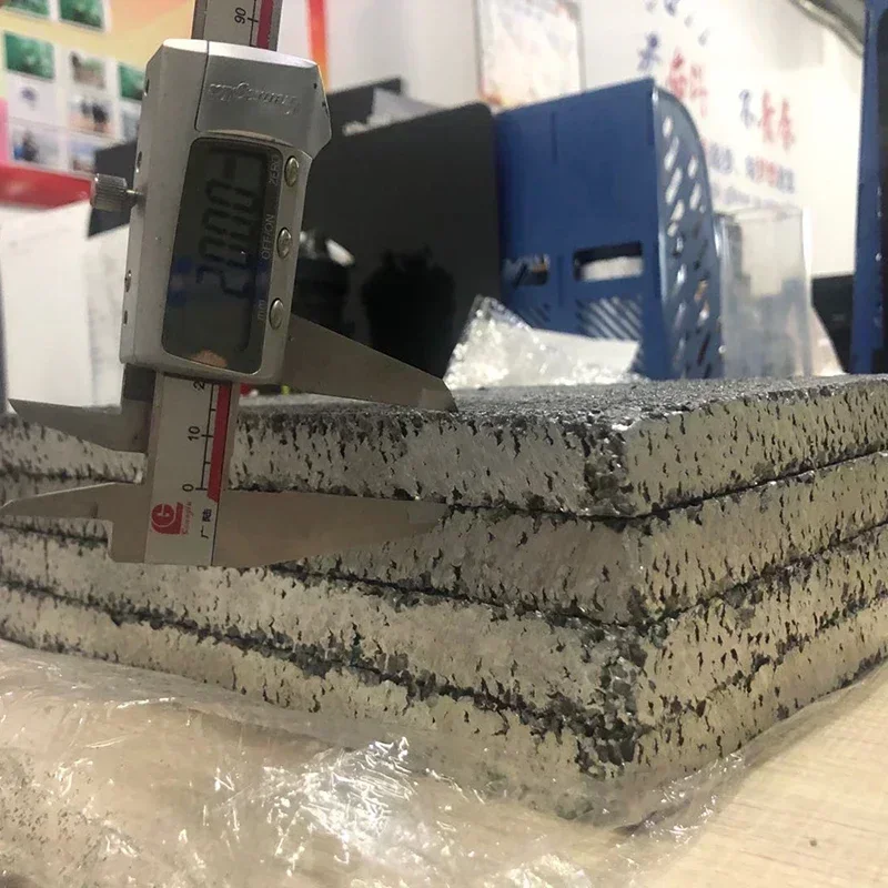 Porous Al Foam Aluminium Foam High Purity Metal Foam Sheet with Different Porosity and PPI for Battery Electrode Substrate