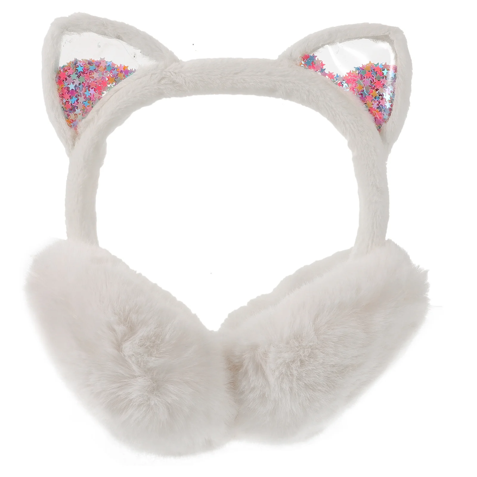 الأذن إفشل الطقس البارد غطاء للأذنين الاكريليك الدافئة بطانة طوي الشتاء في الهواء الطلق الأذن دفئا التزلج اكسسوارات المرأة غطاء للأذنين