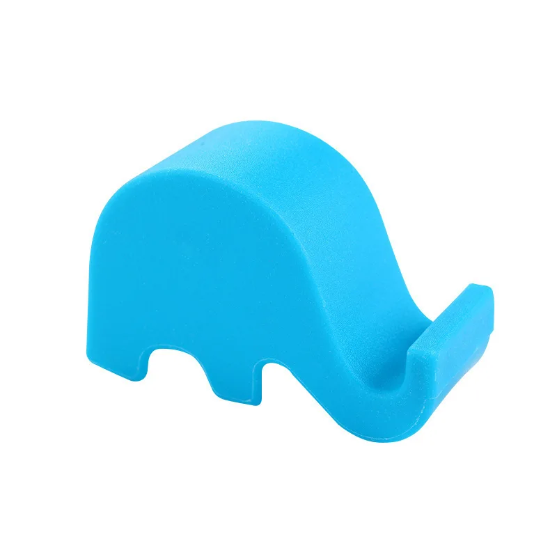 Lovely Elephant Desk Mounts Plastic Stand Holder For Cell Phone Tablet