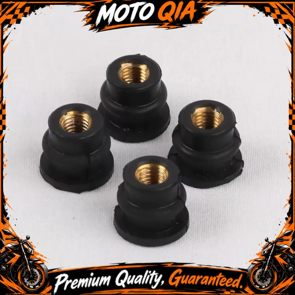 【High Quality​】For ZONTES 703RR windshield mounting screws, rubber-coated nuts, motorcycle front windshield fixing gaskets