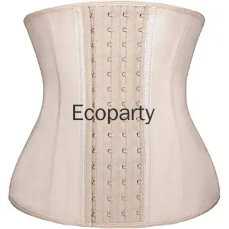 XXS XS Women Latex Corset Waist Control Corset and Bustier 9 Steel Bone Underbust Waist Trainer Corset Slimming Shaper Corselet - view 4