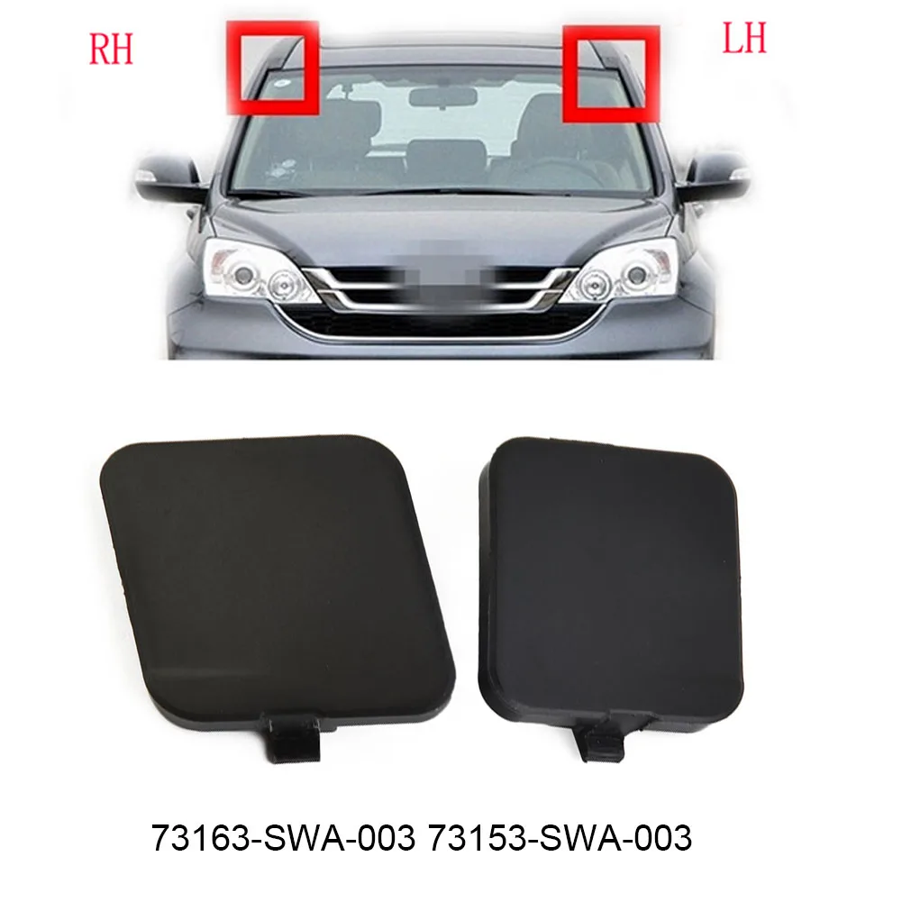 

Lid Cover Windshield Side Black 1 Pair 73153-SWA-003 ABS Plastic For HONDA For CRV 2007-2011 High Quality Material