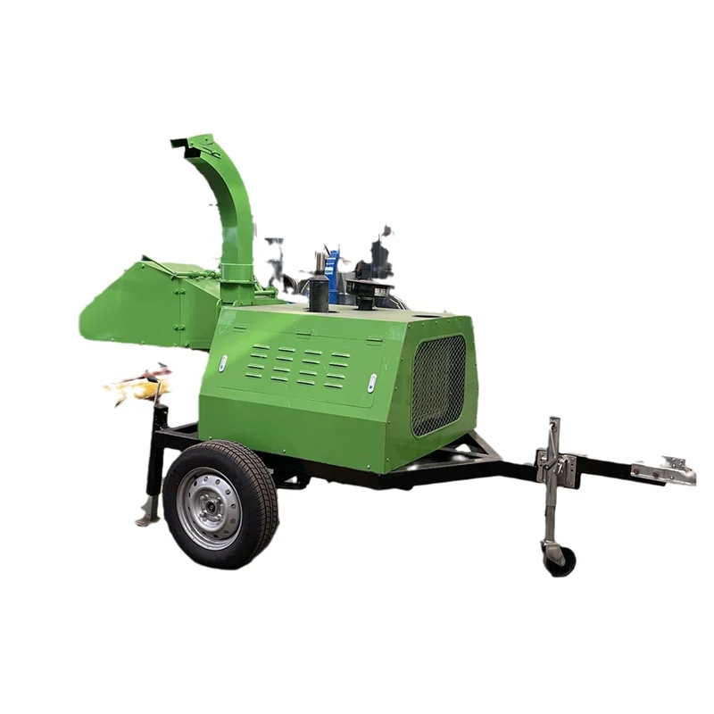 600 Small Wood Chipper: 0.4–0.6 T/h Corn Stalk/Bamboo Shredding and Processing for Feed/Biomass Fuel Production (Customized) view 6