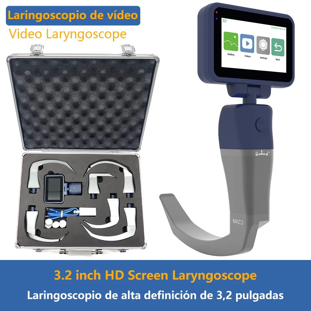 Digital Video Laryngoscope for Intubation Anesthesia Endoscopy 3.2\