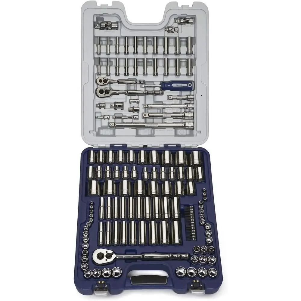 

138-Piece 1/4, 3/8, and 1/2-Inch Drive Socket Set