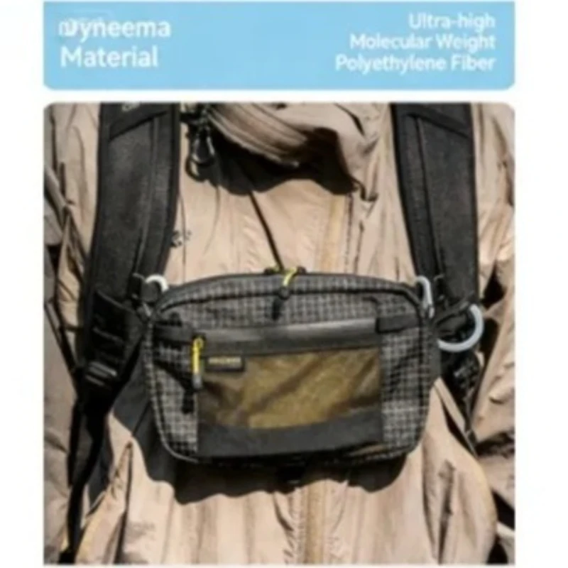 

QSimple and comfortable outdoor sports waist bag, waterproof multifunctional crossbody bag cycling, hiking accessories bag chest