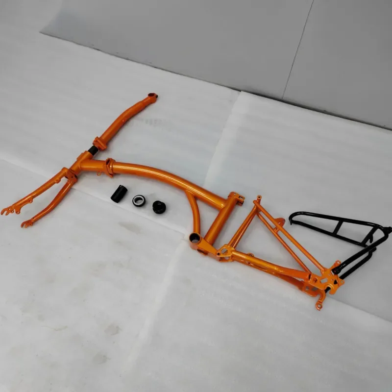 Trifold frame bicycle frame 16 inch bicycle