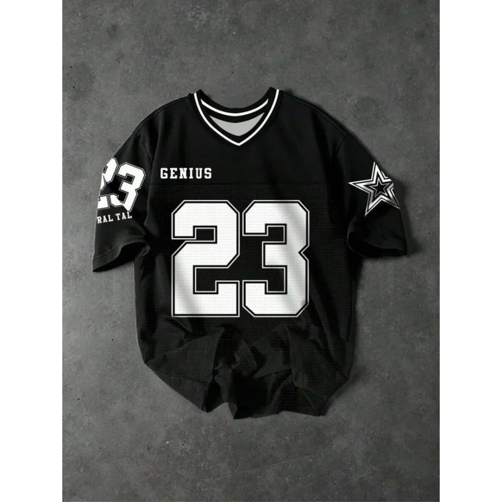 Retro Digital Print Baseball Jersey 3d Printing Summer Sports Dry Quickly Men T-Shirt Men Women Clothing Casual Top