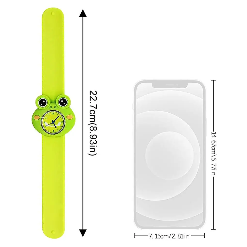 Bambini Slap Watch Cartoon 3D Animal Sport orologi bambino impara tempo giocattolo ragazzi ragazze Silicone quarzo per regalo di compleanno