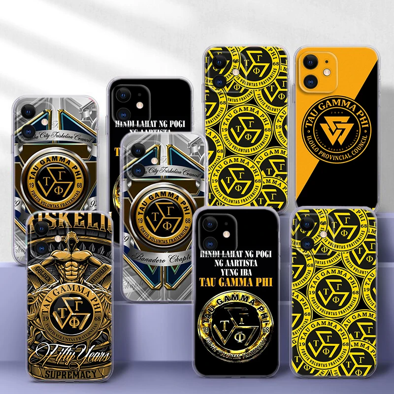 60PU tau gamma phi art Soft Case for Moto G4 Plus G41 G5 Plus G50 G51 G5S G6 Play G60 G7 Power G71 G5 G9