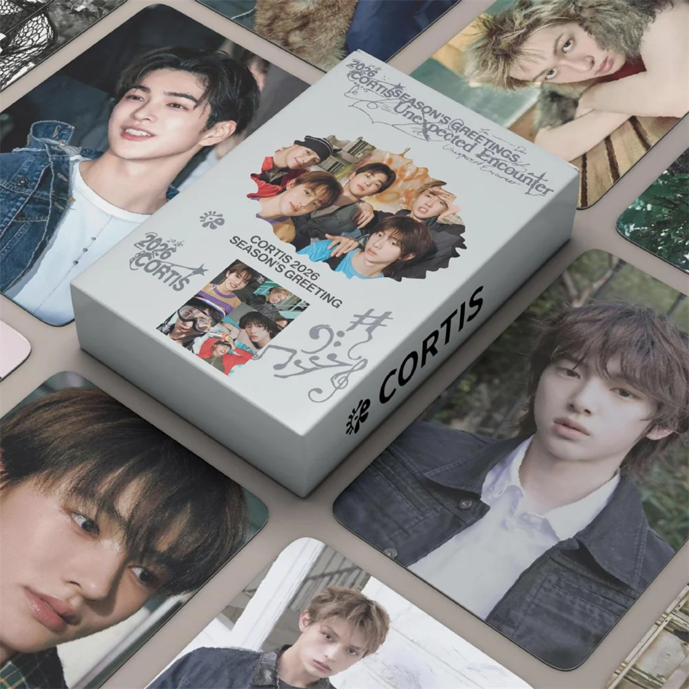 55개/박스 코르티스 예상치 못한 만남 로모 카드 케온호 주훈 성현 2026 시즌 그리팅 포토카드 팬 수집품