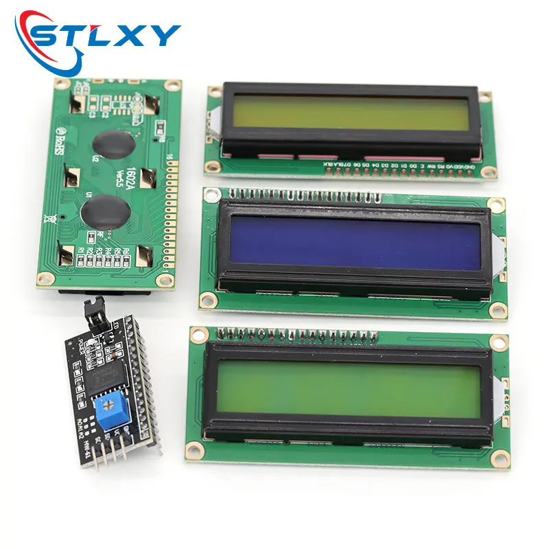 LCD1602 LCD module Blue screen IIC/I2C 1602 for arduino 1602 LCD mega2560 Green screen