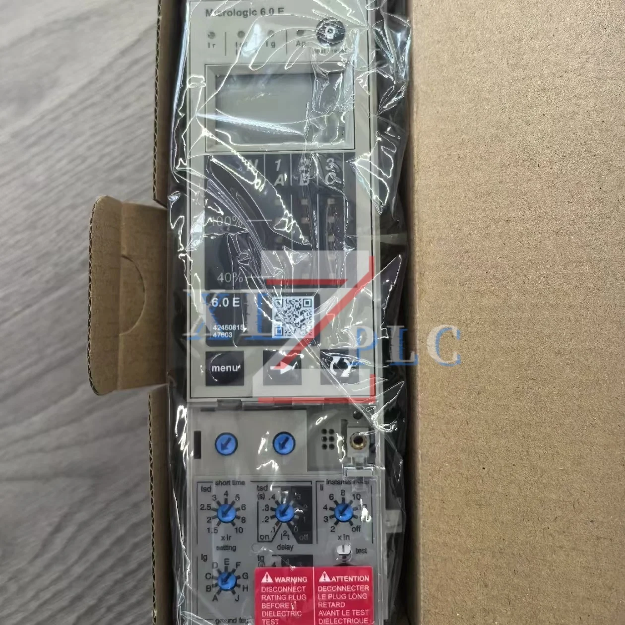 

micrologic 6.0D 65447 MICROLOGIC 6.0E 47603 new in box control UNIT