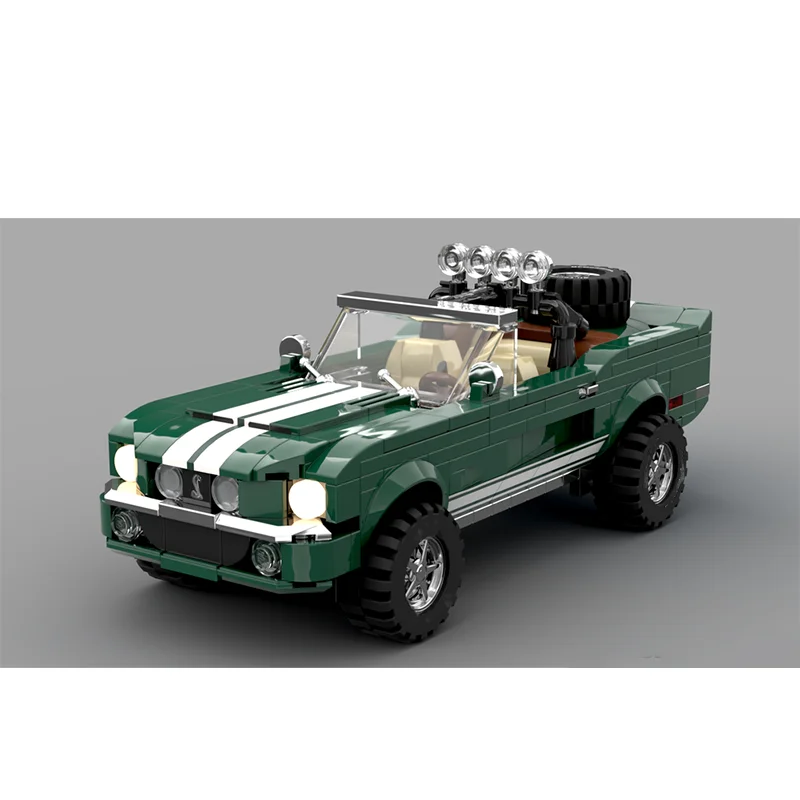 

396 Parts Building Block Car Model City Speed Champion Classic Racing Toy For Boys Christmas Gift Idea