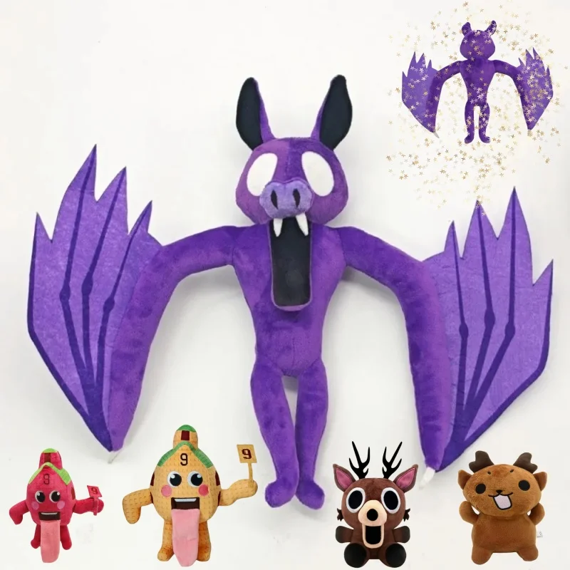 

Новая в наличии плюшевая кукла «Летучая мышь 99 ночей в лесу», милые периферийные устройства 99 ночей в стиле аниме, модная игрушка для детей, подарки на день рождения, Рождество