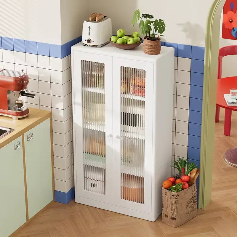 Metal kitchen storage racks, seasoning racks, multi-layer cabinets, household kitchen supplies