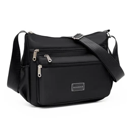 Women's Messenger Large Capacity Shoulder Bag Nylon Fashion Cosmetic Bag Simple and Versatile Handbag Crossbody Bag Purses