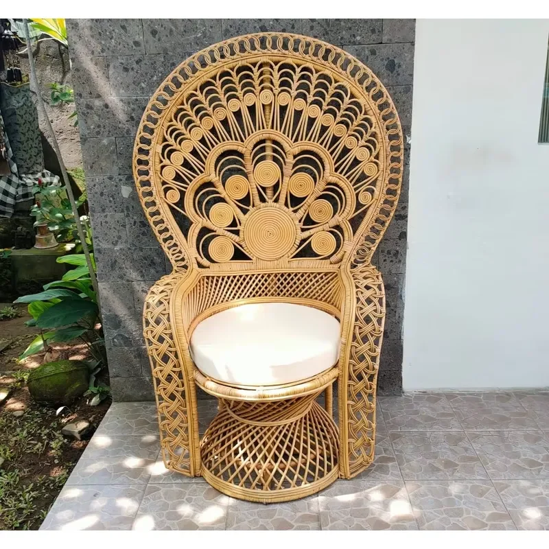 Great Quality Patio Garden Comfortable Outdoor Wicker Furniture Dining Chairs
