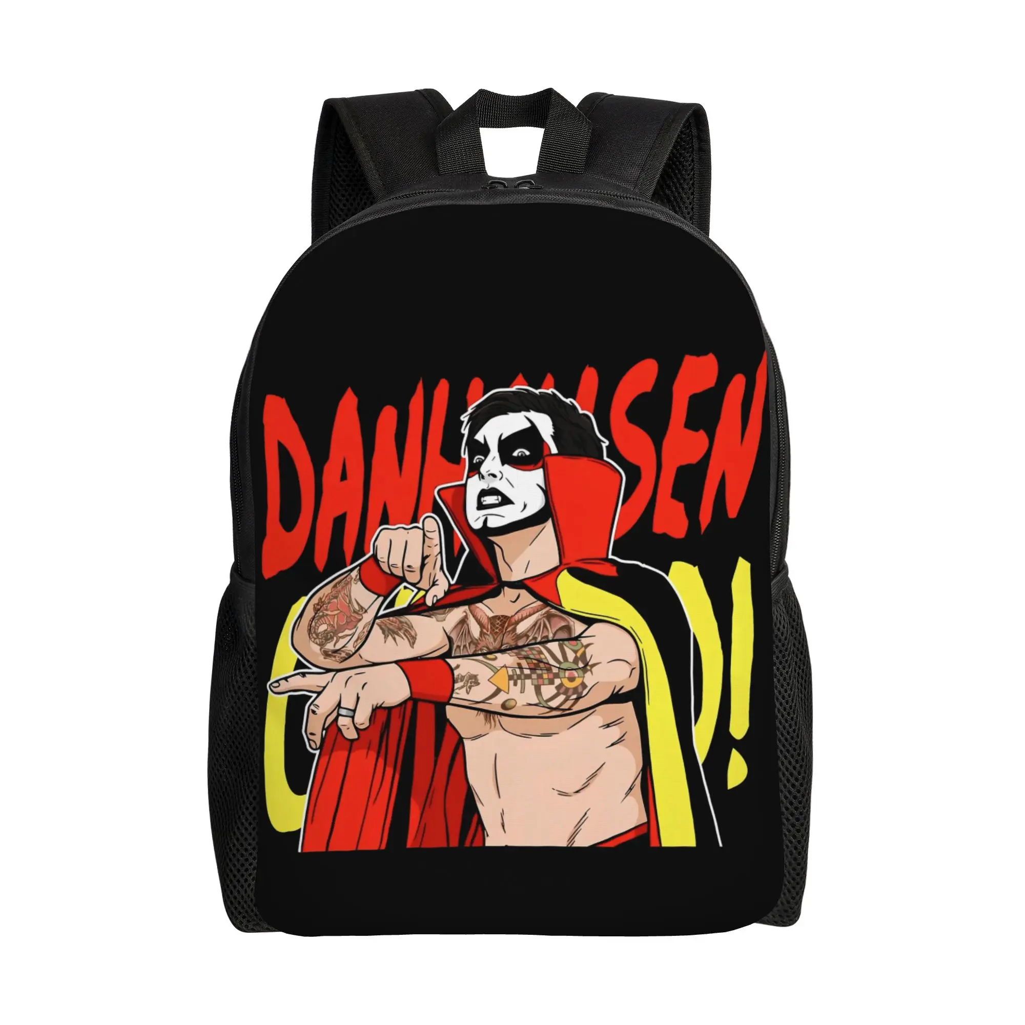 

Danhausen Very Nice Very Evil Backpack for Men Women Teenage High School Hiking Travel Daypack Laptop Shoulder Bag Outdoor