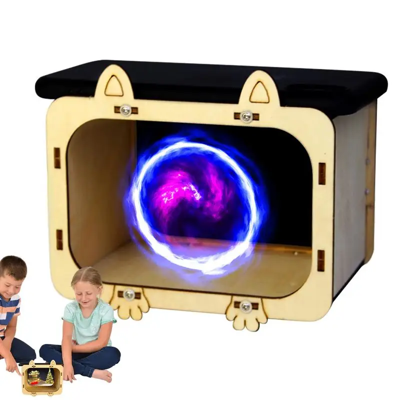 Phone Hologram Projector Wooden Mini DIY Cardboard Home Cinema Theater Mobile Smartphone Hologram Display Stands Projector Multi