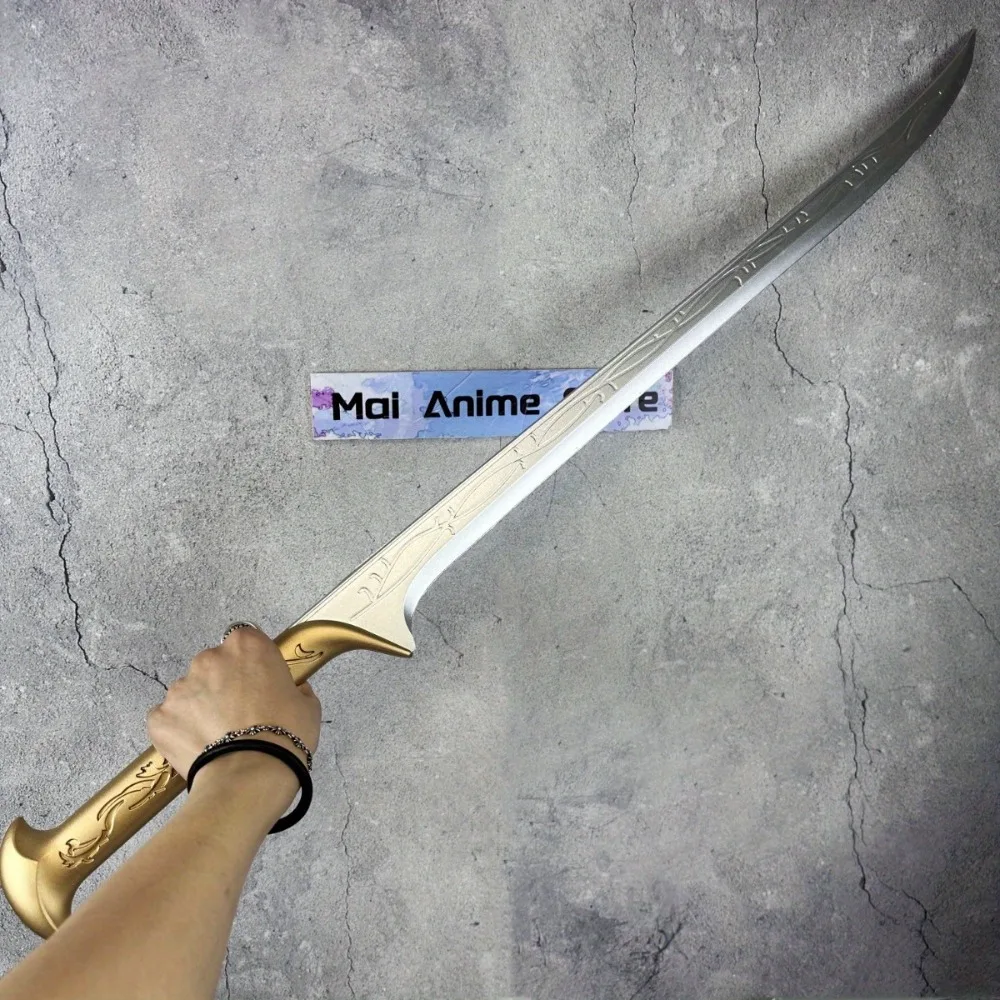 96cm PU Ring Thranduil Katana Anime Cosplay Prop Knife Hobbit Sting Sword Real Size Japanese Katana Samurai Sabre Ninja Gift