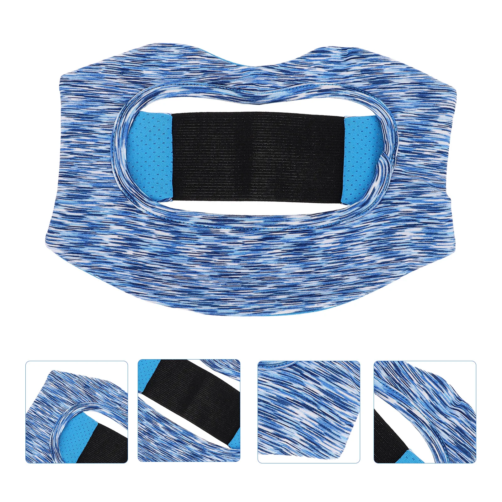 

Vr Goggles Mask Breathable for Sleeping Face Eye Cover Sweat Band Multifunctional Headwear Accessories