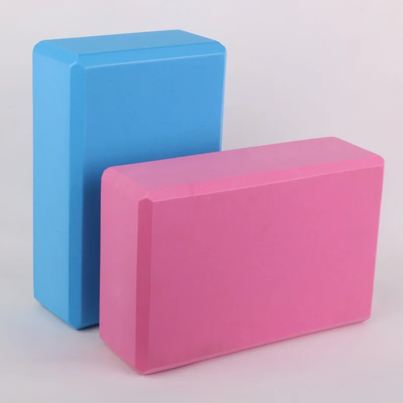 1PCS EVA Gym Blocks Foam Brick Training Exercise Fitness Equipment Dance Yoga Auxiliary Tool Stretching Body Shaping Yoga Blocks