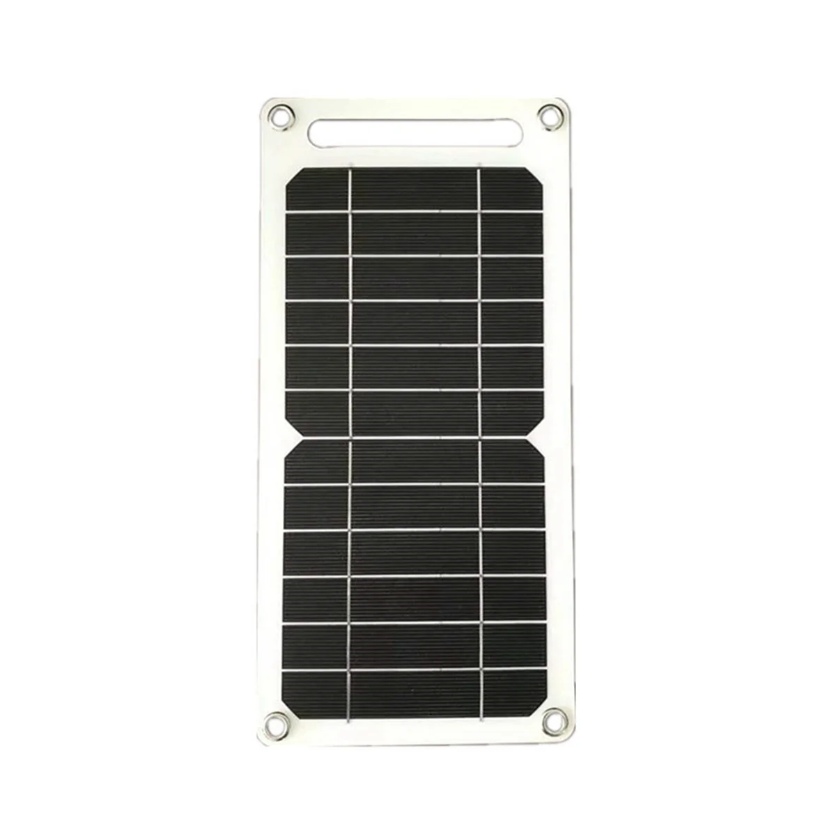 Solar Photovoltaic Panel 6V USB Portable Waterproof Panel for Mobile Phone Power Bank 6W Battery Charger Outdoor Travel