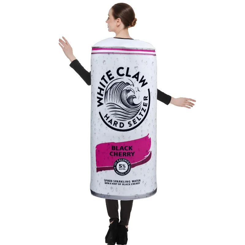 هالوين البيرة القدح البيرة يمكن الإسفنج بذلة للرجال النساء الأزواج الزي تأثيري حلي كرنفال حفلة مرحلة الأداء