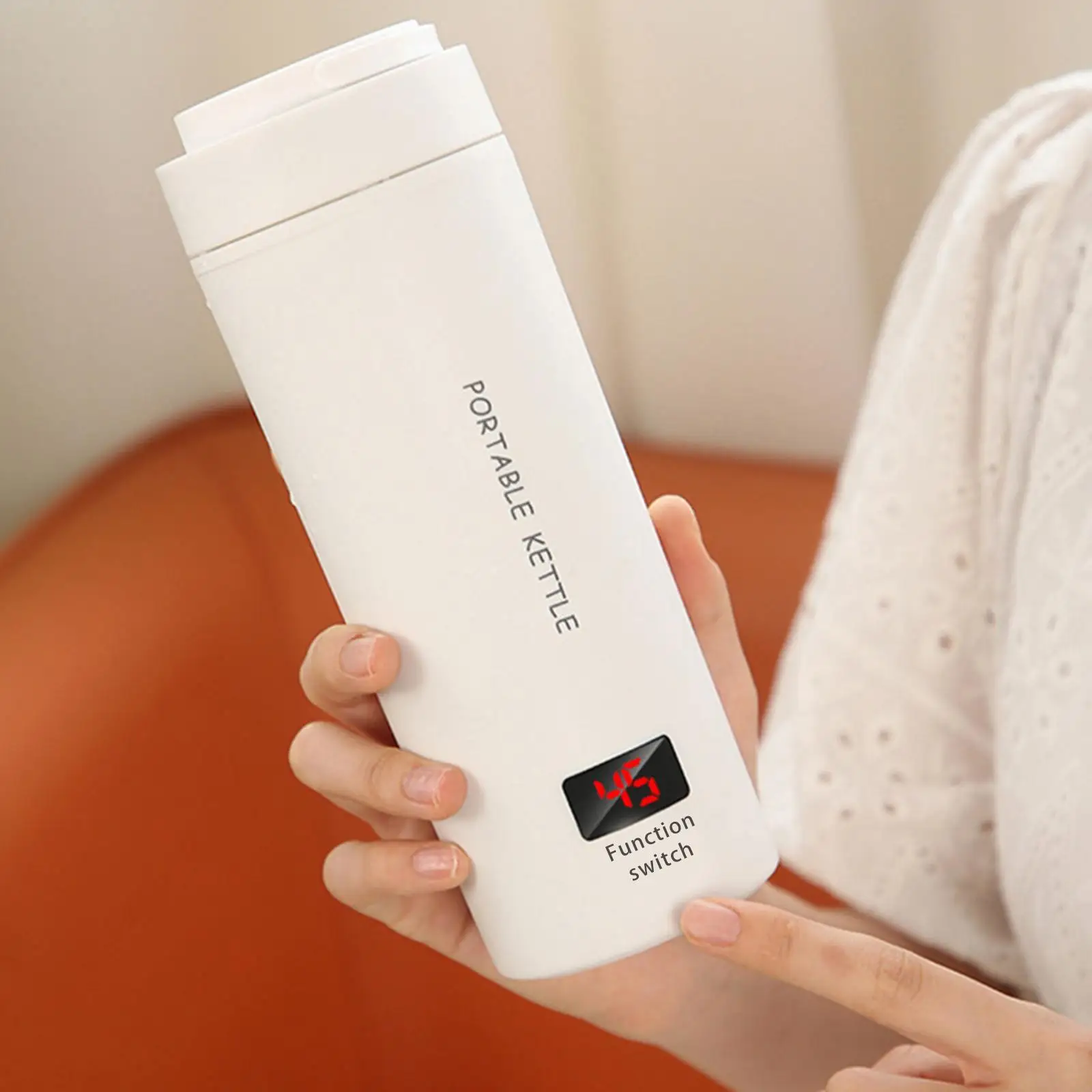 

Portable Electric Kettle Mini Tea Coffee Kettle for Auto Car Camping Home