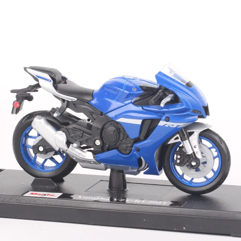 Maisto 1/18 Scale Children YAMAHA YZF R6 R1 Motorcycle Super Sport Racing Diecasts & Toy Vehicles MotorBike Model For Collection