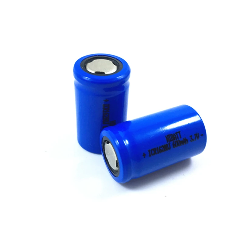 2 sztuk/partia ICR16280 3.7 V akumulator litowo-jonowy 600mAh do maลych latarek akcesoria