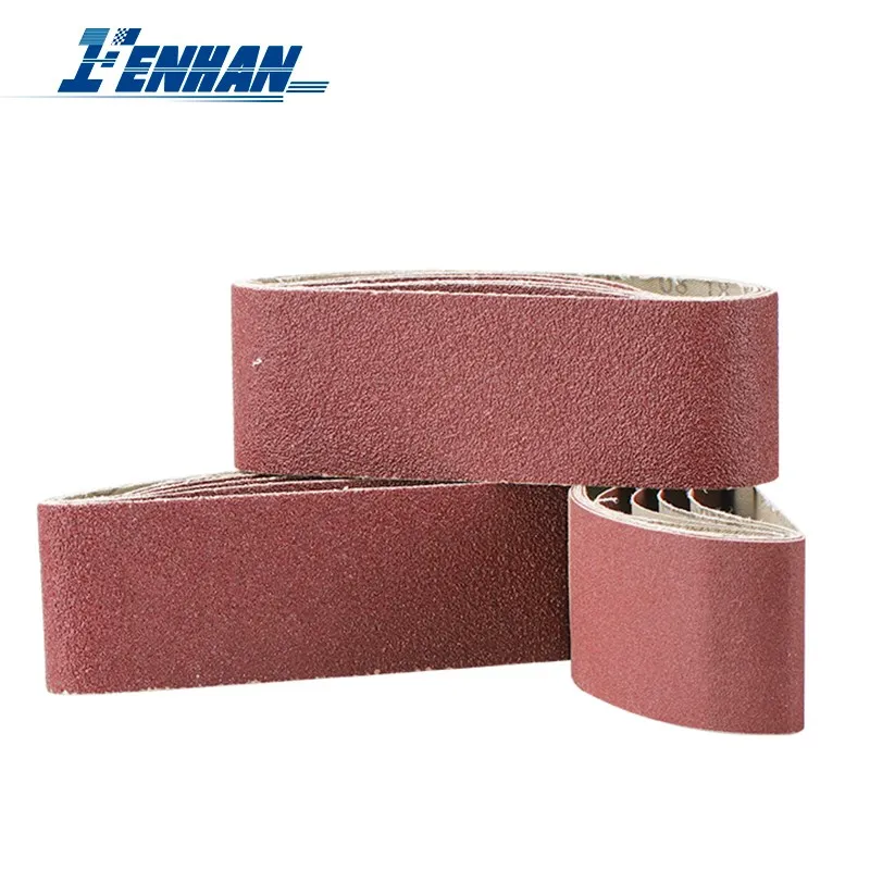 

60x400mm Sanding Belts Grit 40/60/80/120 Sander Attachment Grinder Polisher Power Tool Accessory 5pcs