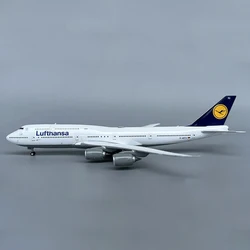 1:400 Scale Lufthansa B747 747-8i Alloy Aircraft Model Adult Fans Collectible Souvenir