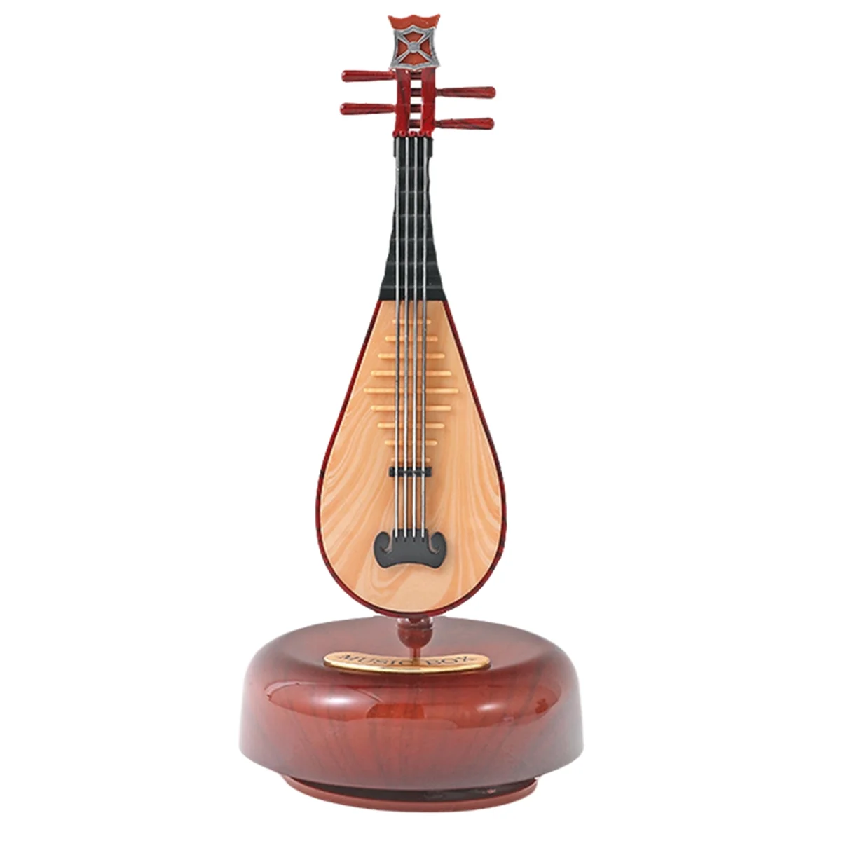 ONCE Pipa Classical Instruments Pipa Music Box Home Wine Cabinet Decorations Violin Guitar Octave Box Home Decoration