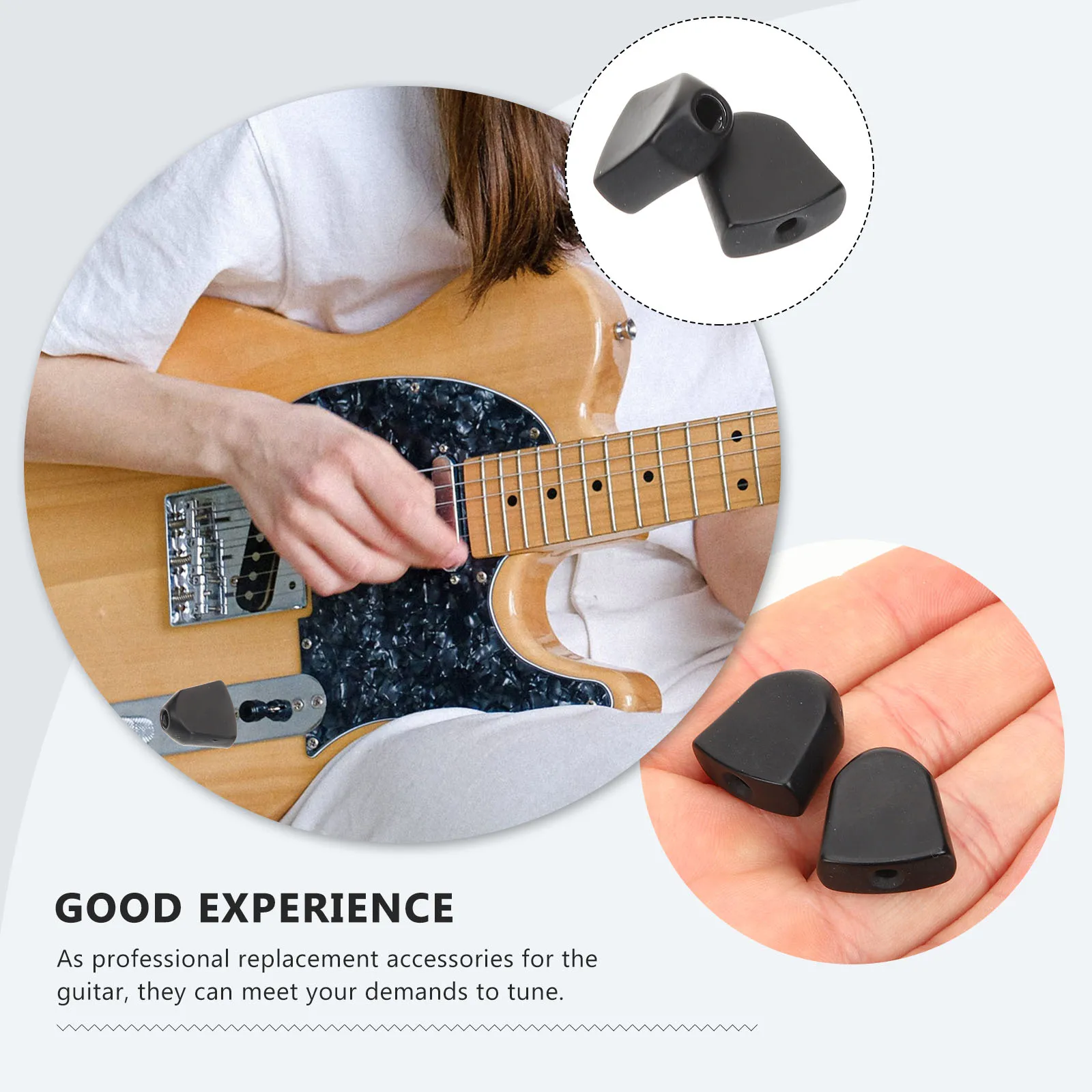 

Electric Guitar Buttons Tuning Pegs Head Tuner Control Knob Bass Key Machine Heads Knobs