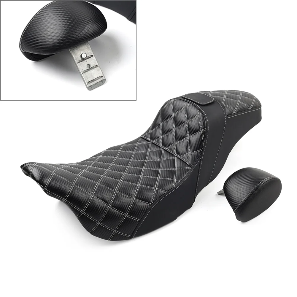 Motorbike Driver Backrest Passenger Low Profile For Harley CVO Street Glide FLHXSE Road Glide Custom FLTRX Electra Glide