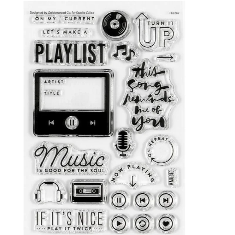 English  Clear Stamp For DIY Scrapbooking Card Making  A8009