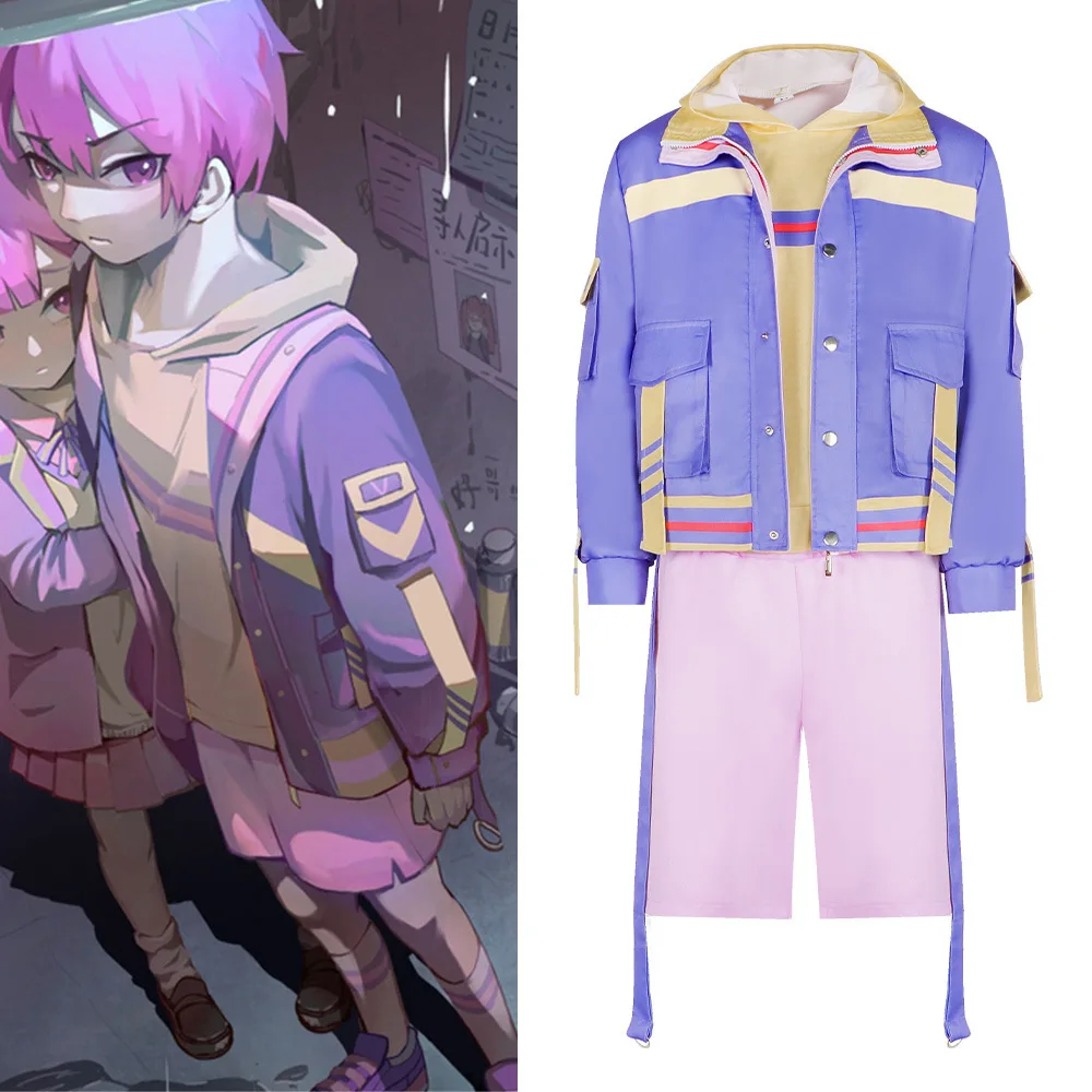 

Time Agent Cosplay Costume, Li Tianxi And Li Tianchen's Daily Sportswear, 2D Cosplay Stage Performance Costume