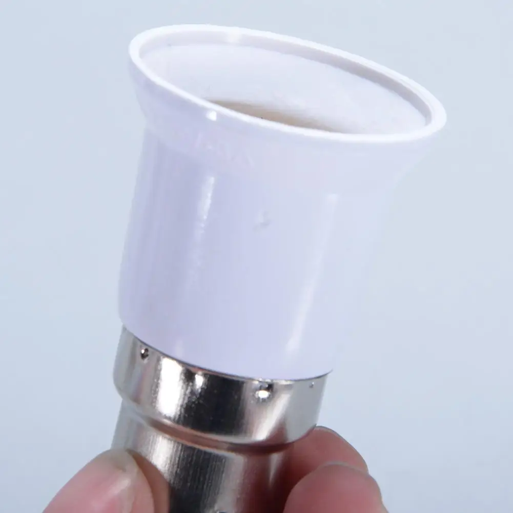 B22 to E27 Light Lamp Bulb Socket Base Converter Edison Screw to Bayonet Cap Base Lamp Holder Converter Socket Adapter