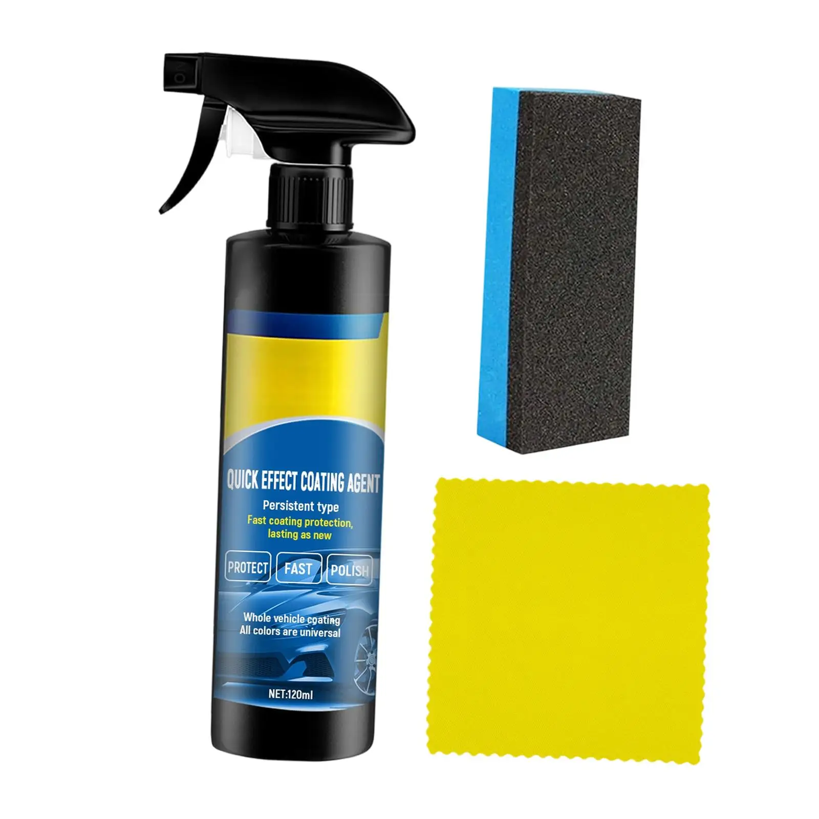 Automotive Shield Coating Film Agent Nano Spray Car Paint Polish for Car Rims Vehicle Scratch Renewal