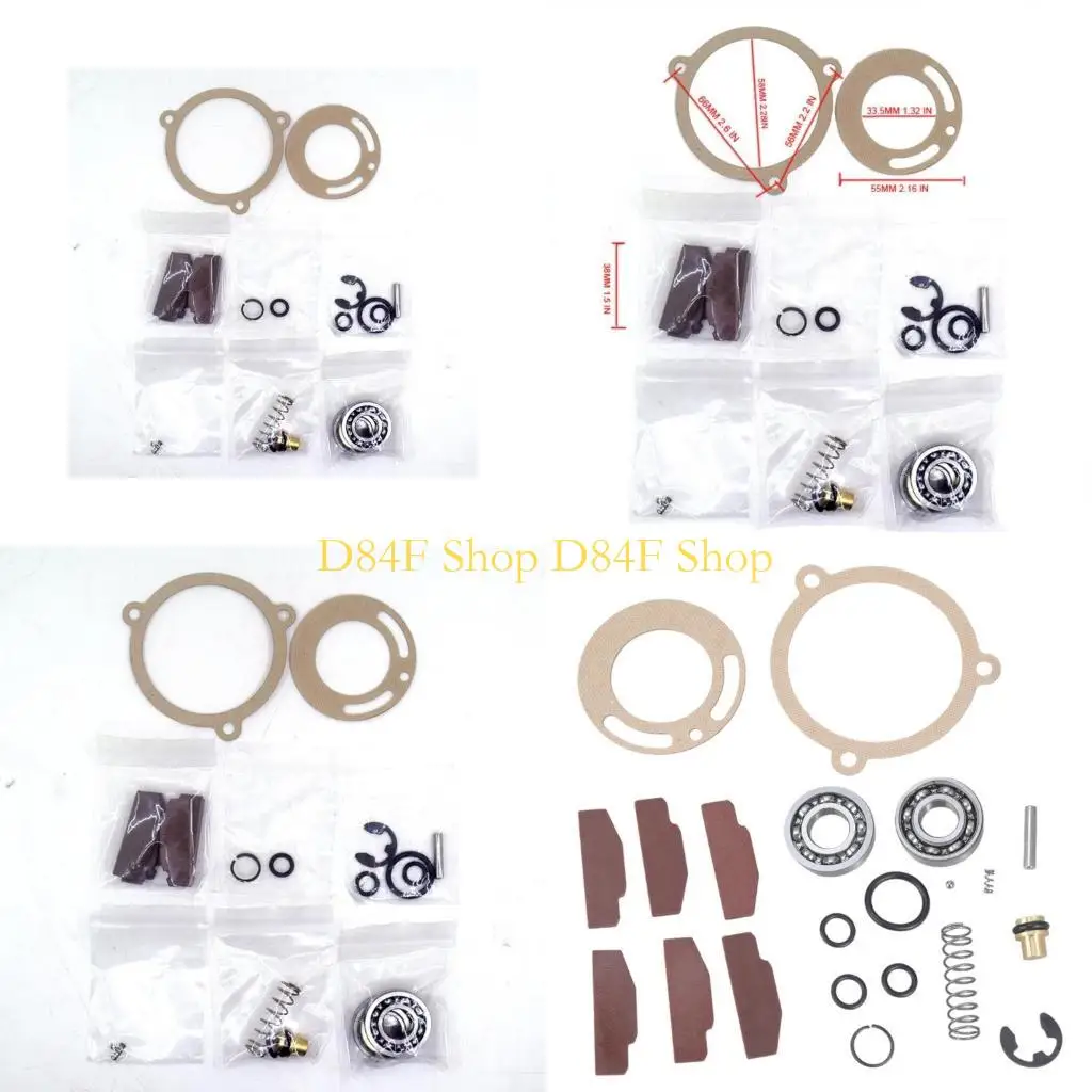 

D84F Essential Overhaul set for Restoring Performances Versatile Replacement set Adjustment Tool set Suitable for 231 231C