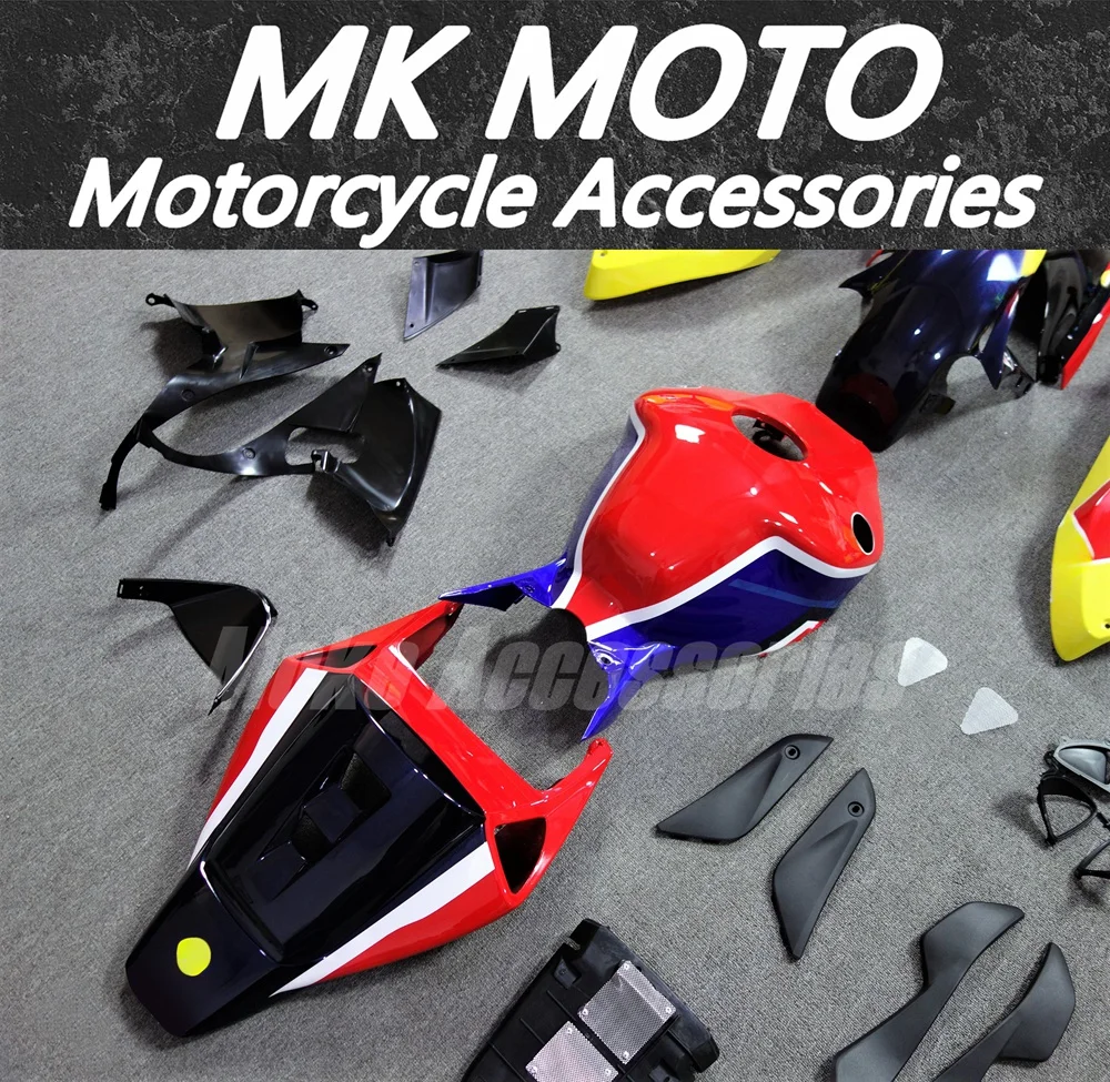 Kit de carenagens de motocicleta adequado para cbr1000rr 2006-2007 conjunto de carroceria de alta qualidade injeção abs vermelho amarelo touro